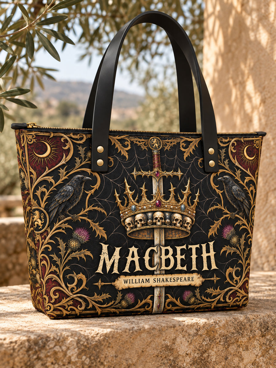 "Macbeth" Leather Tote Bag