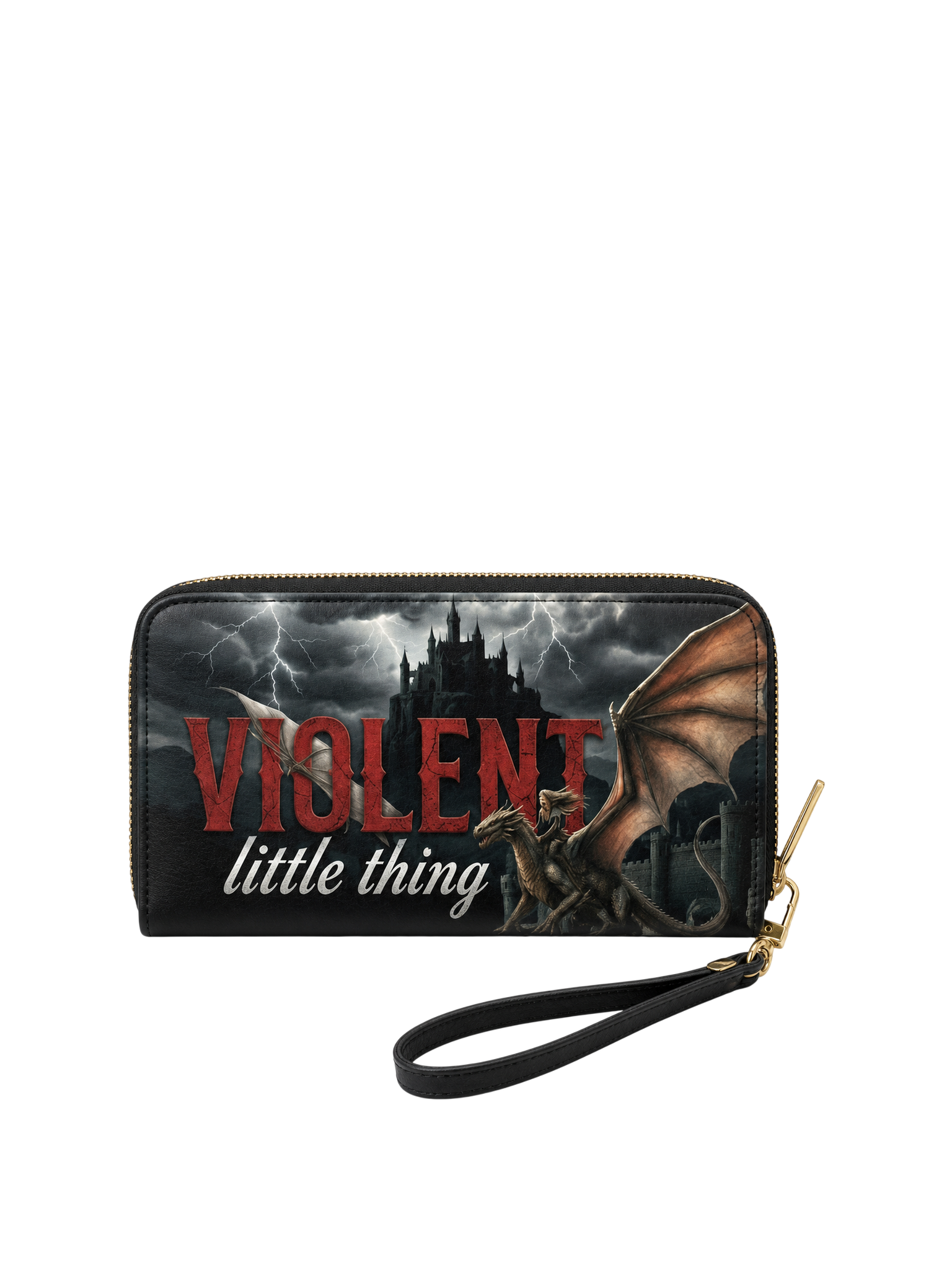 "Violent Little Thing" Dragon Rider Long Wallet