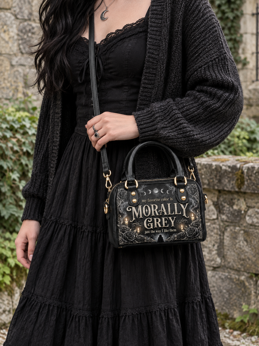 My Favorite Color Is Morally Grey Mini Satchel
