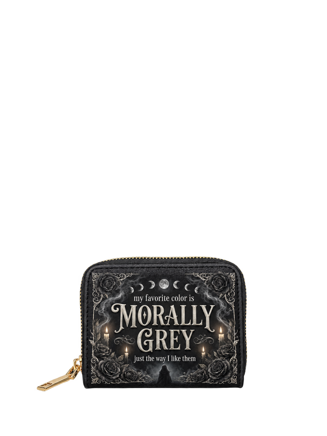 My Favorite Color Is Morally Grey Mini Wallet
