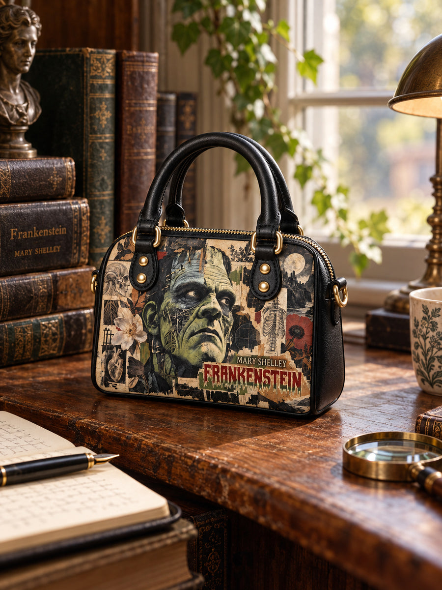 "Frankenstein" Old Parchment Mini Satchel