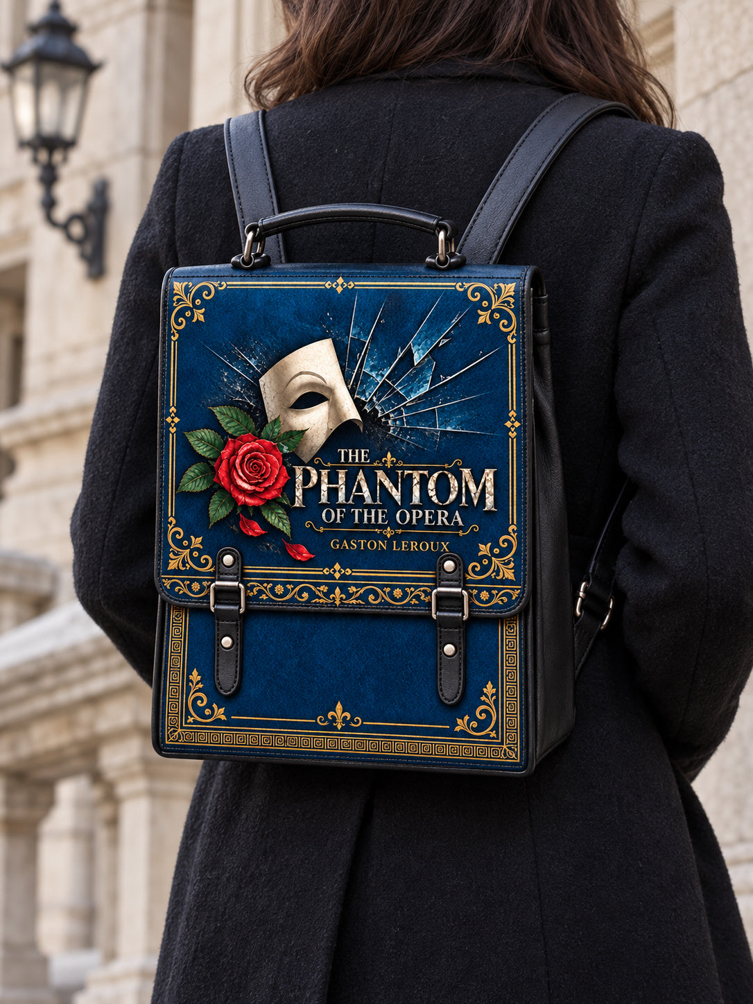 "The Phantom Of The Opera" Leather Backpack