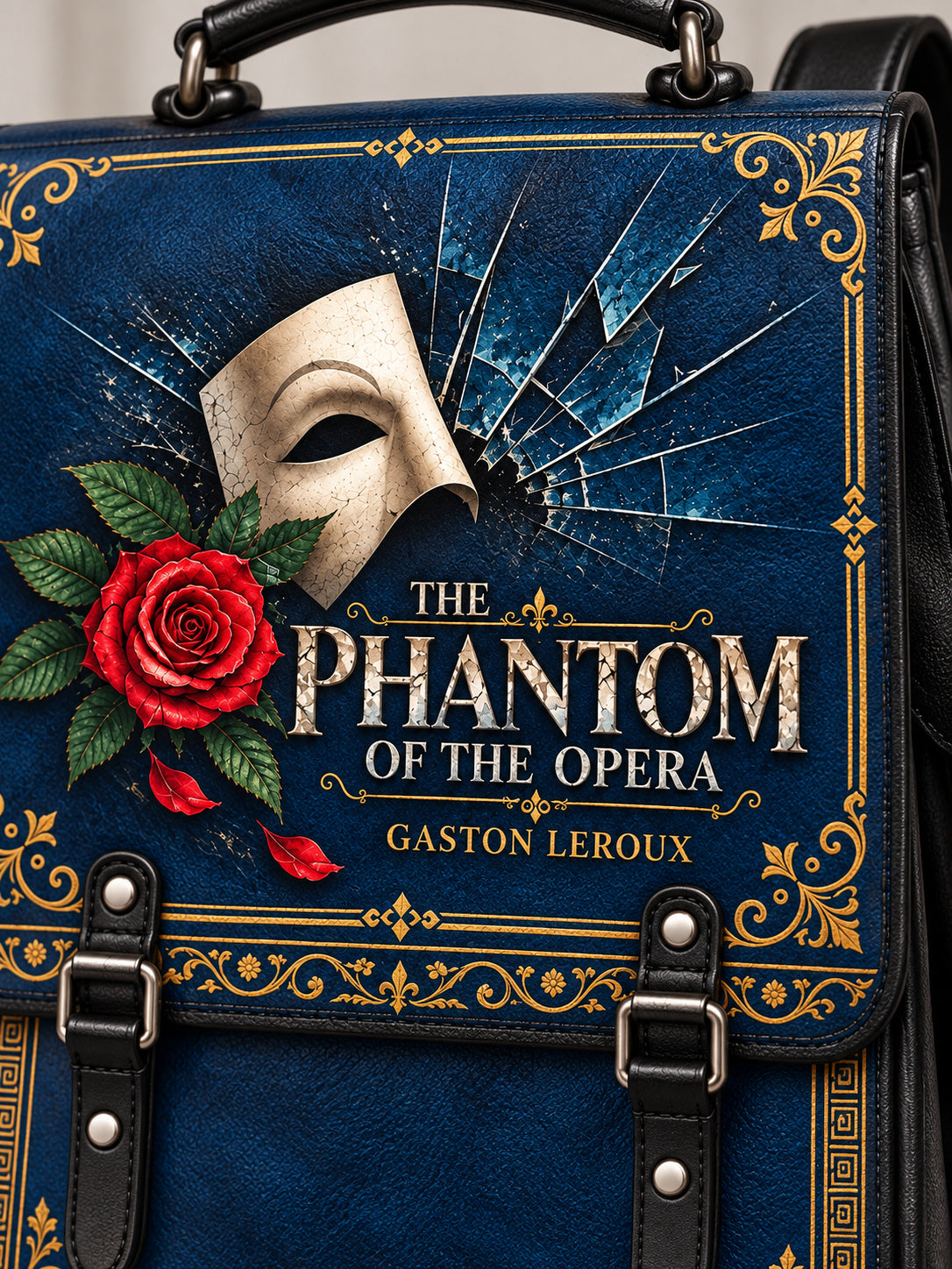"The Phantom Of The Opera" Leather Backpack