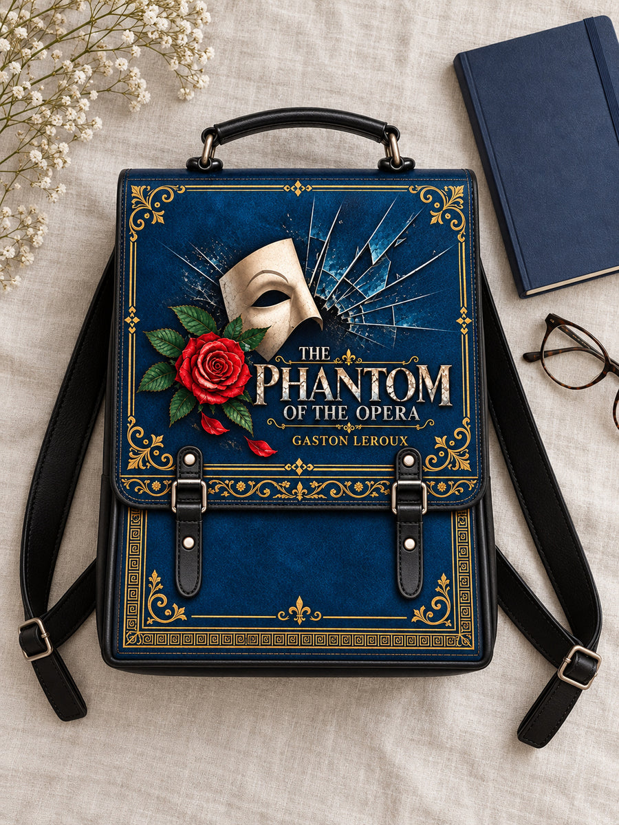 "The Phantom Of The Opera" Leather Backpack