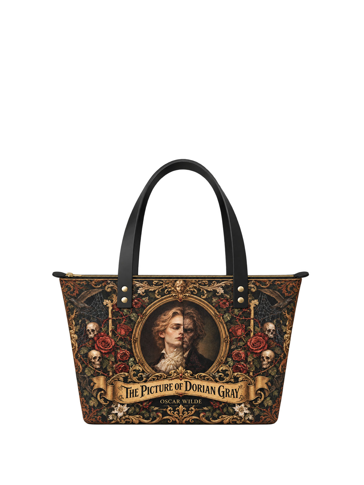 "The Picture Of Dorian Gray" Leather Tote Bag