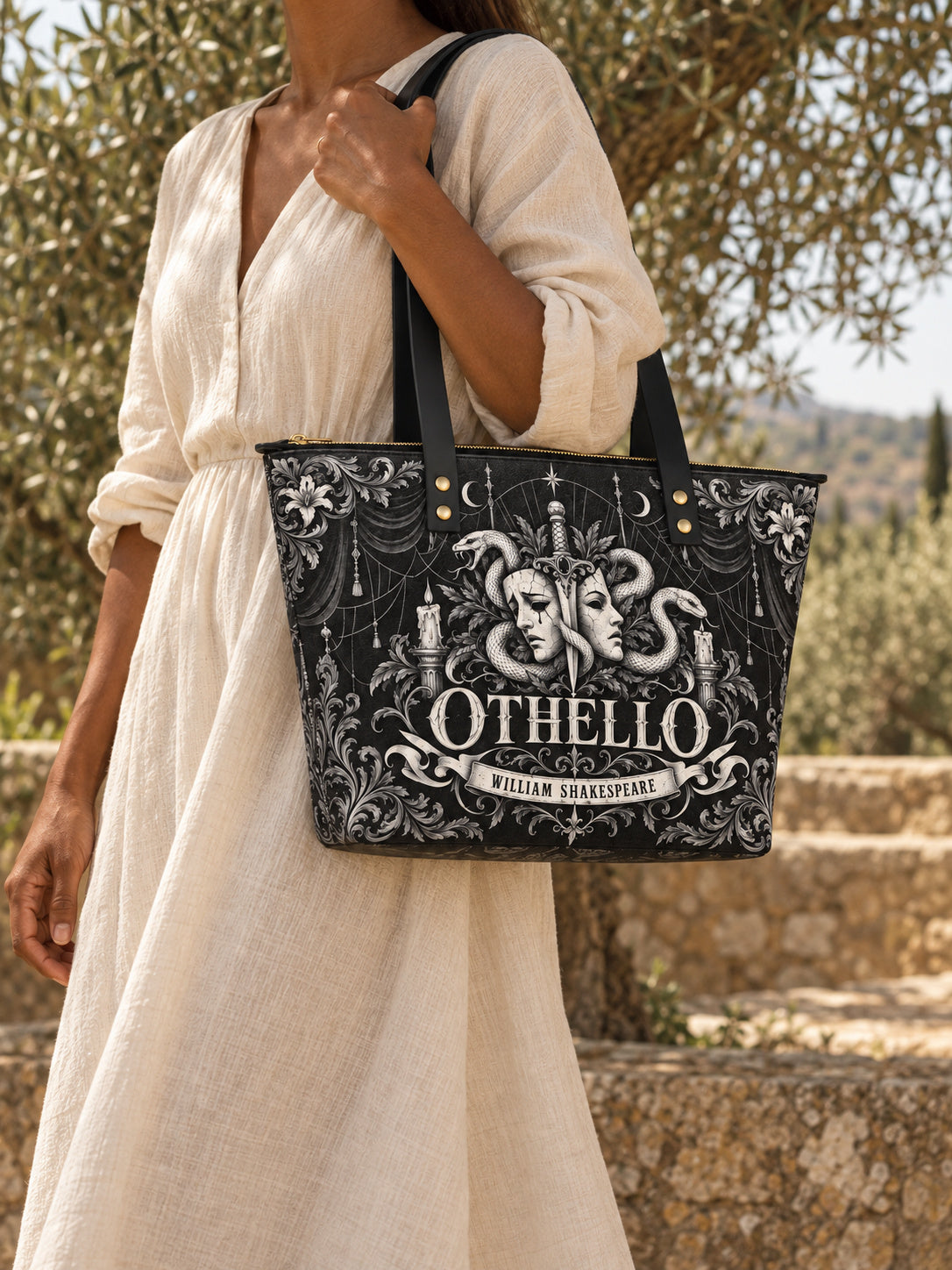 "Othello" Leather Tote Bag