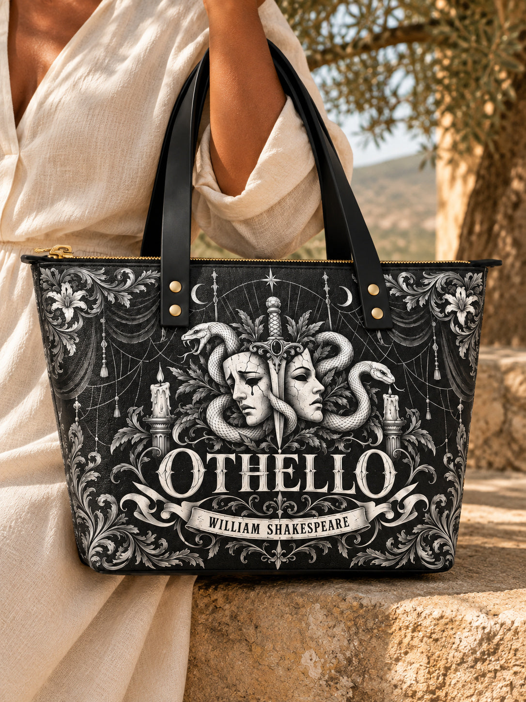 "Othello" Leather Tote Bag