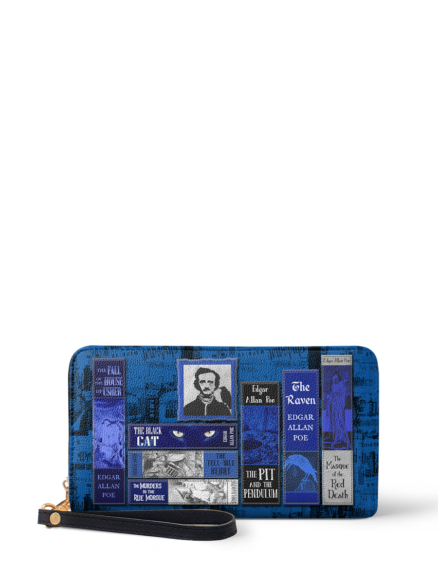 "Poe's Library" Midnight Ink Wallet