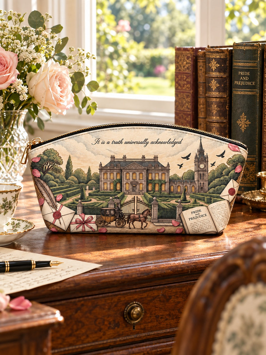 "Pride and Prejudice" Pemberley Eclipse Makeup Bag
