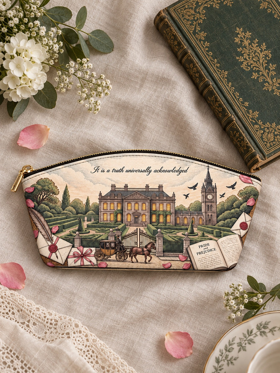 "Pride and Prejudice" Pemberley Eclipse Makeup Bag