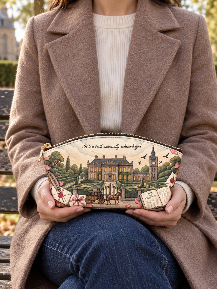 "Pride and Prejudice" Pemberley Eclipse Makeup Bag