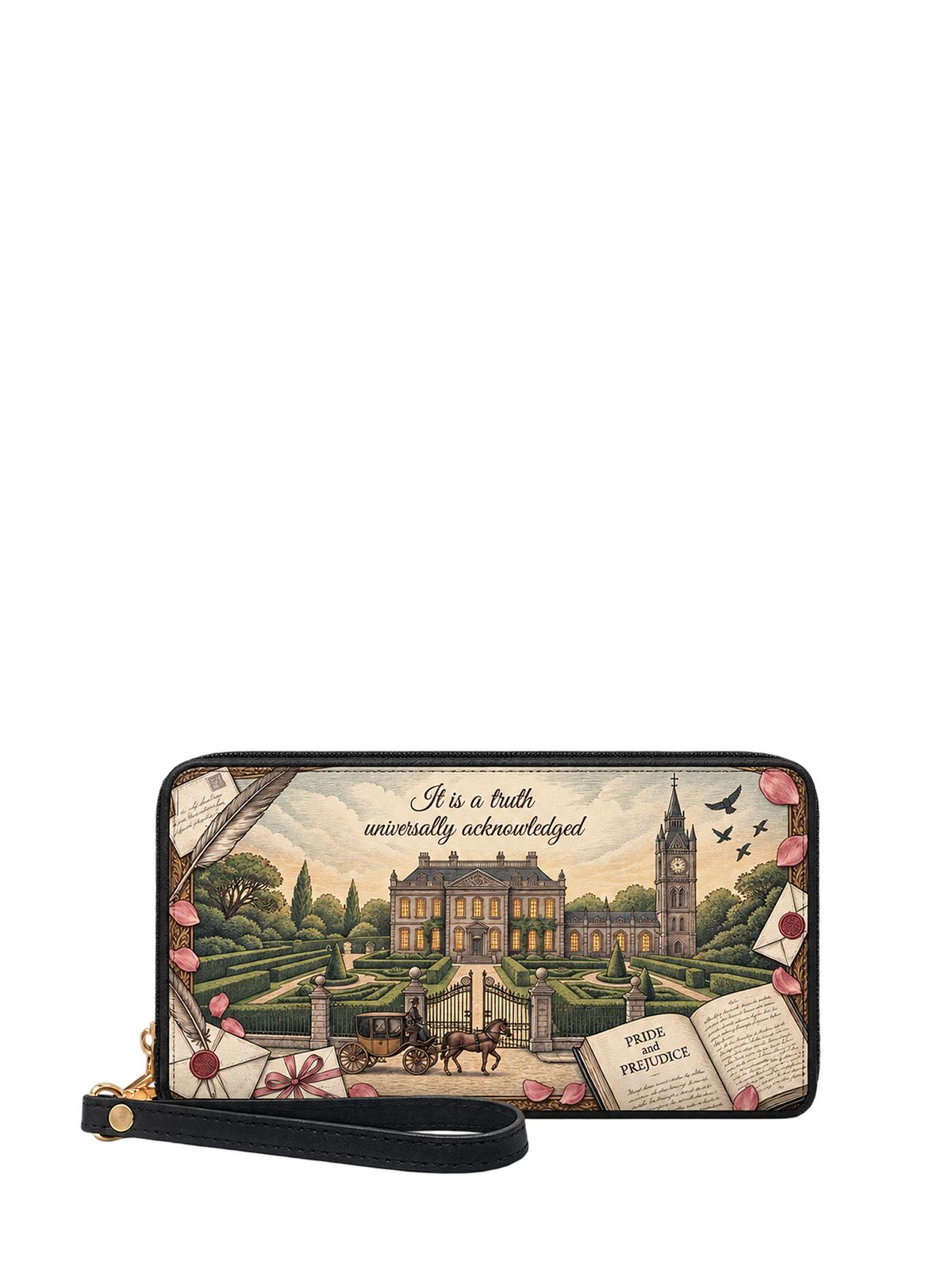 "Pride and Prejudice" Pemberley Long Wallet
