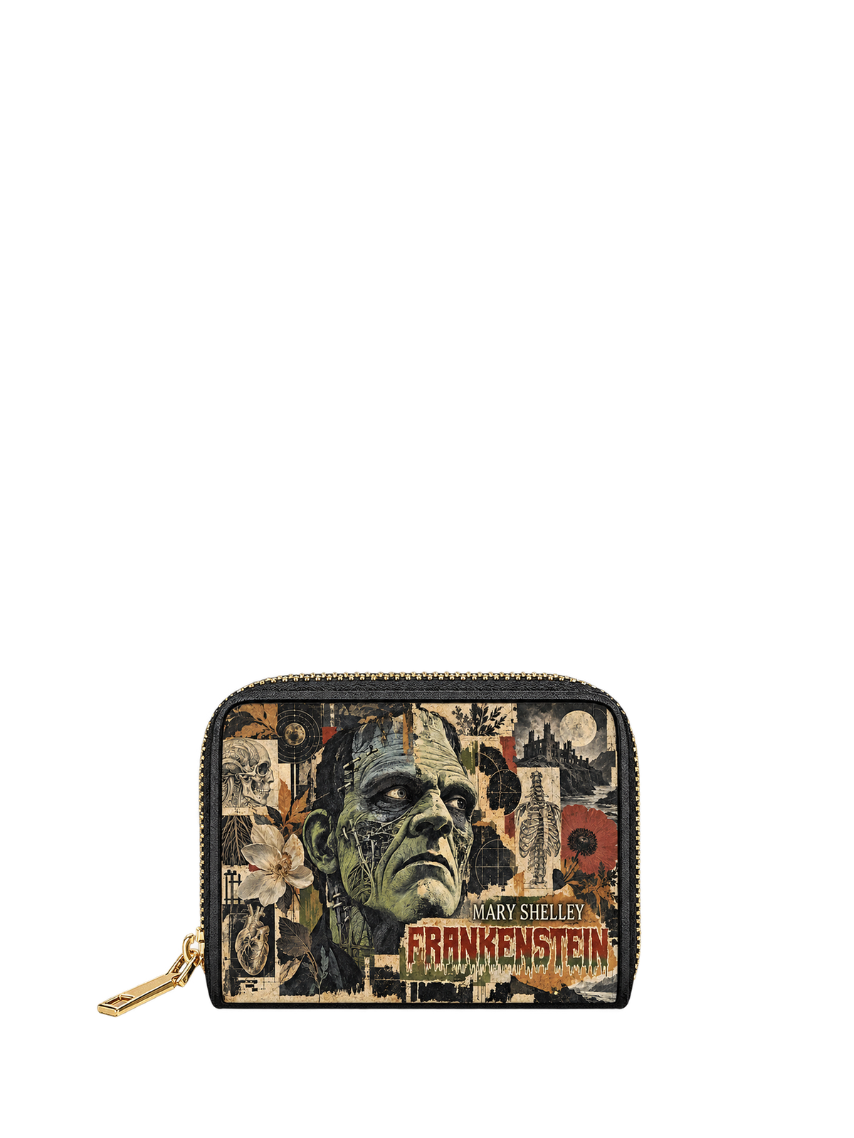 "Frankenstein" Old Parchment Mini Wallet