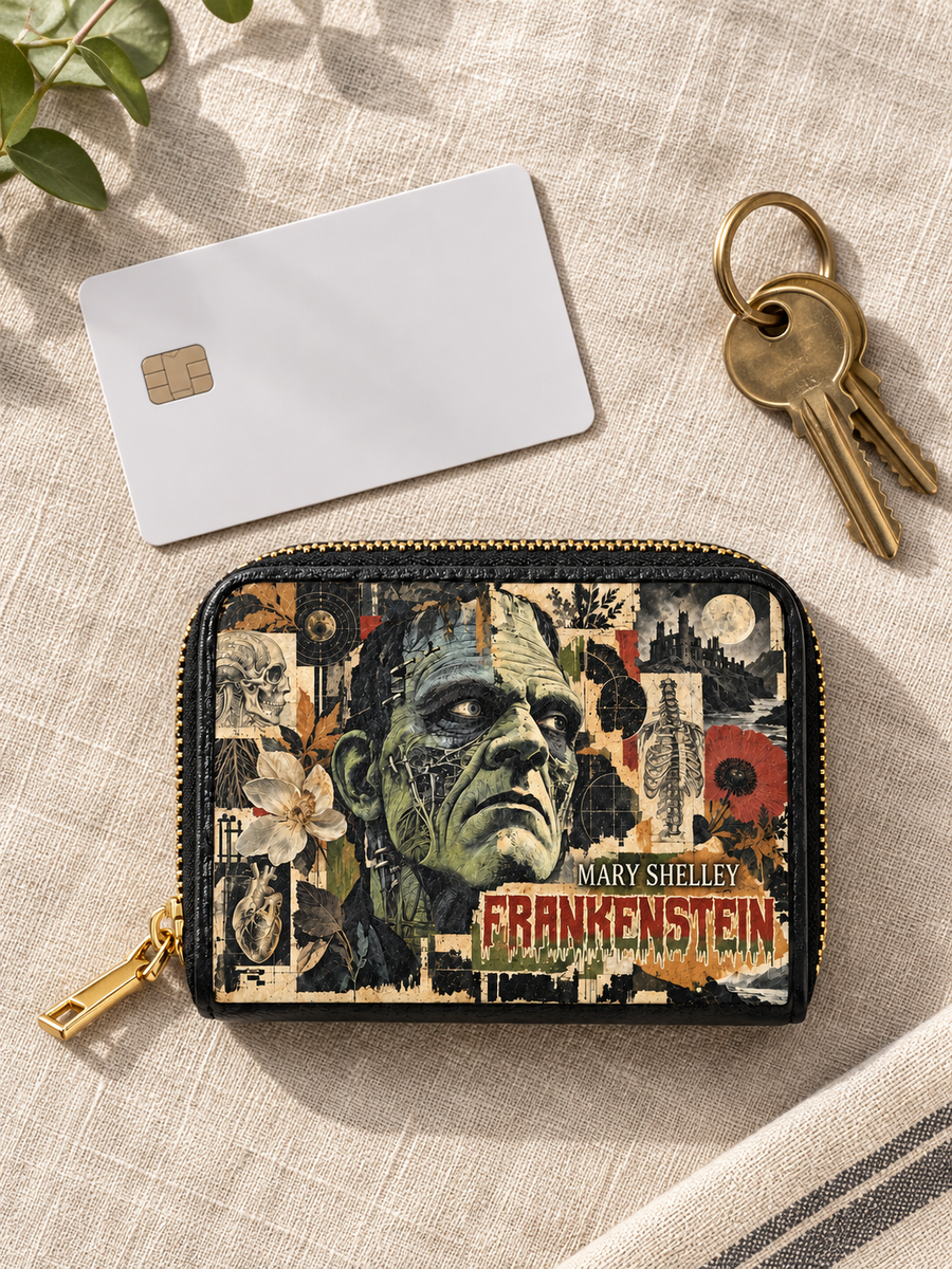 "Frankenstein" Old Parchment Mini Wallet