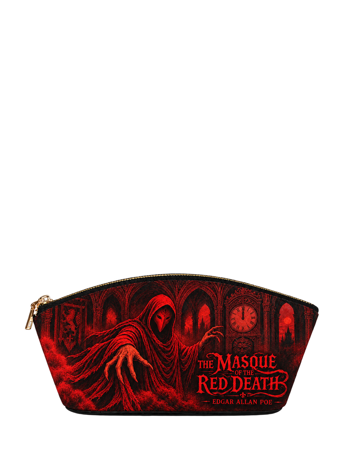 "The Masque Of The Red Death" Eclipse Makeup Bag