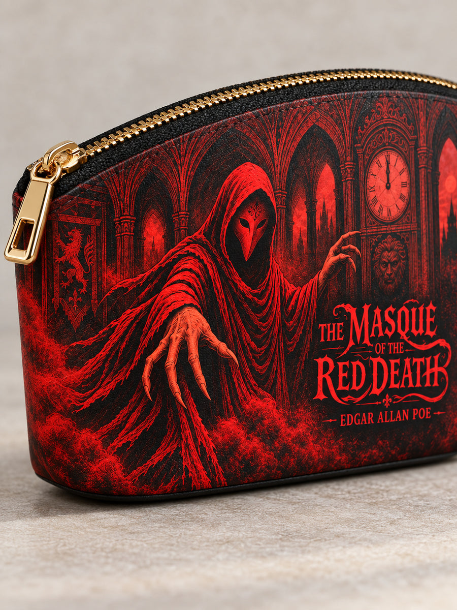 "The Masque Of The Red Death" Eclipse Makeup Bag