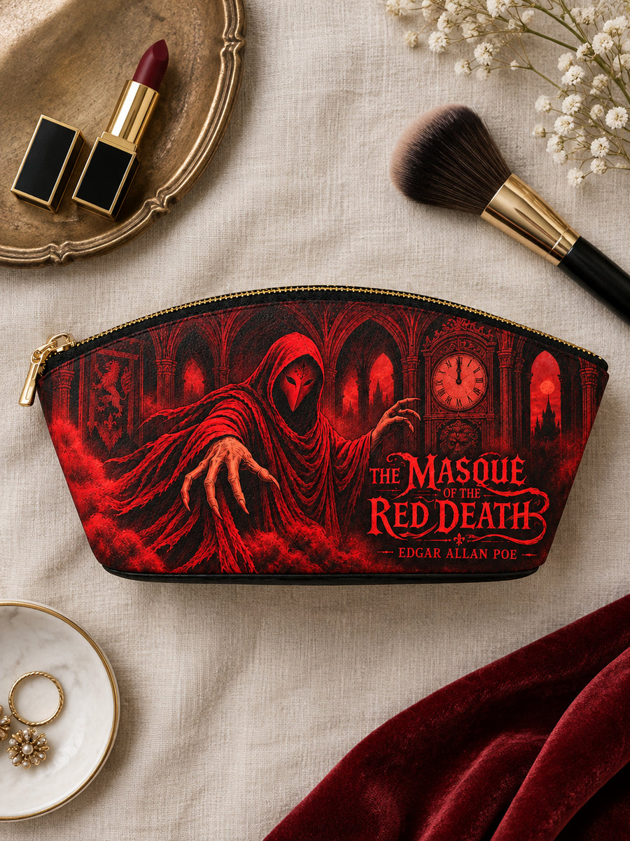 "The Masque Of The Red Death" Eclipse Makeup Bag