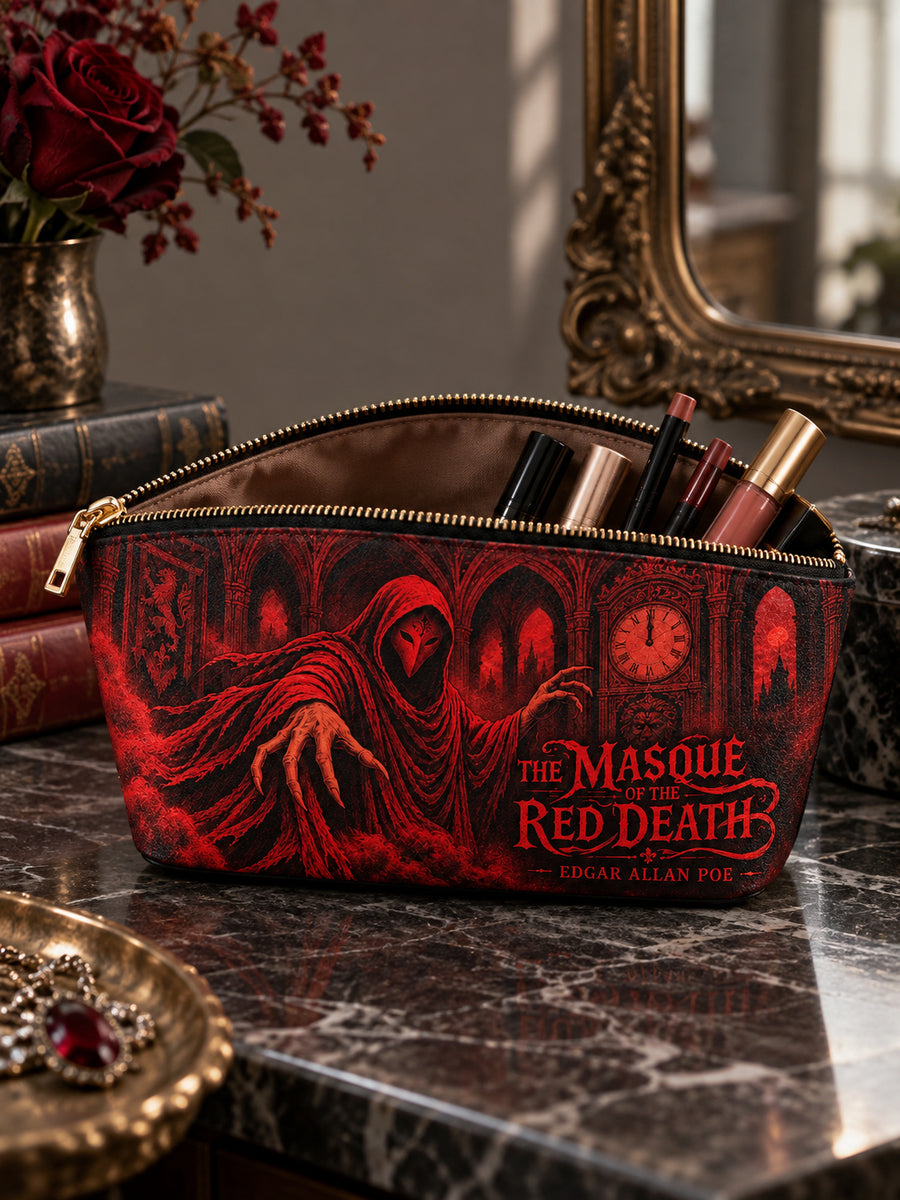 "The Masque Of The Red Death" Eclipse Makeup Bag