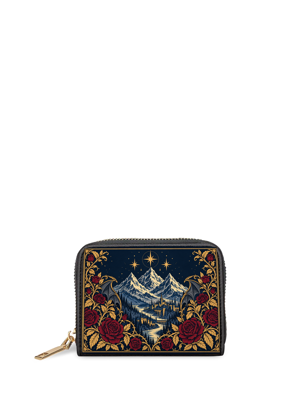 "Rose Mountain" Starlit Valley Mini Wallet