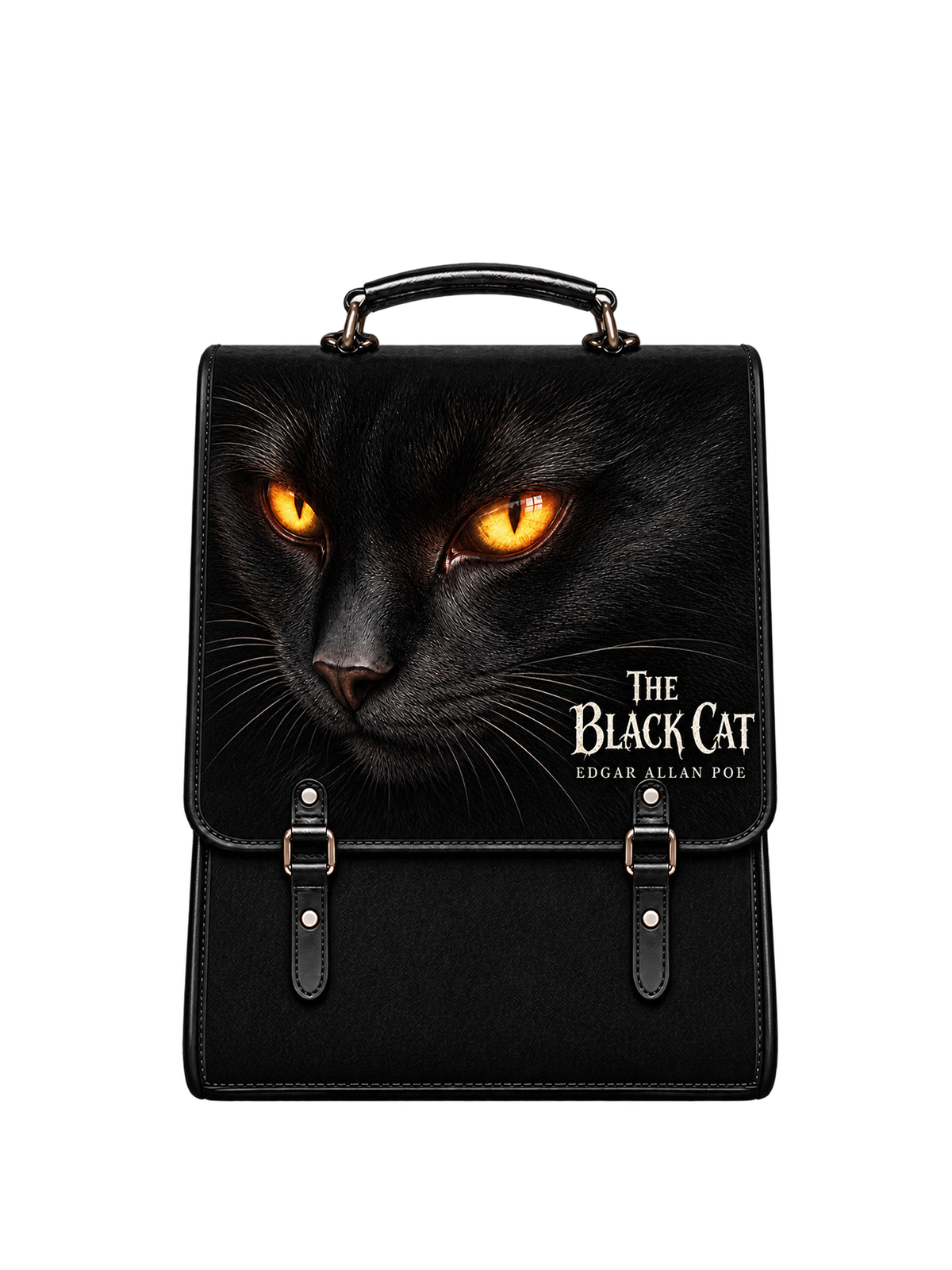 "The Black Cat" Leather Backpack