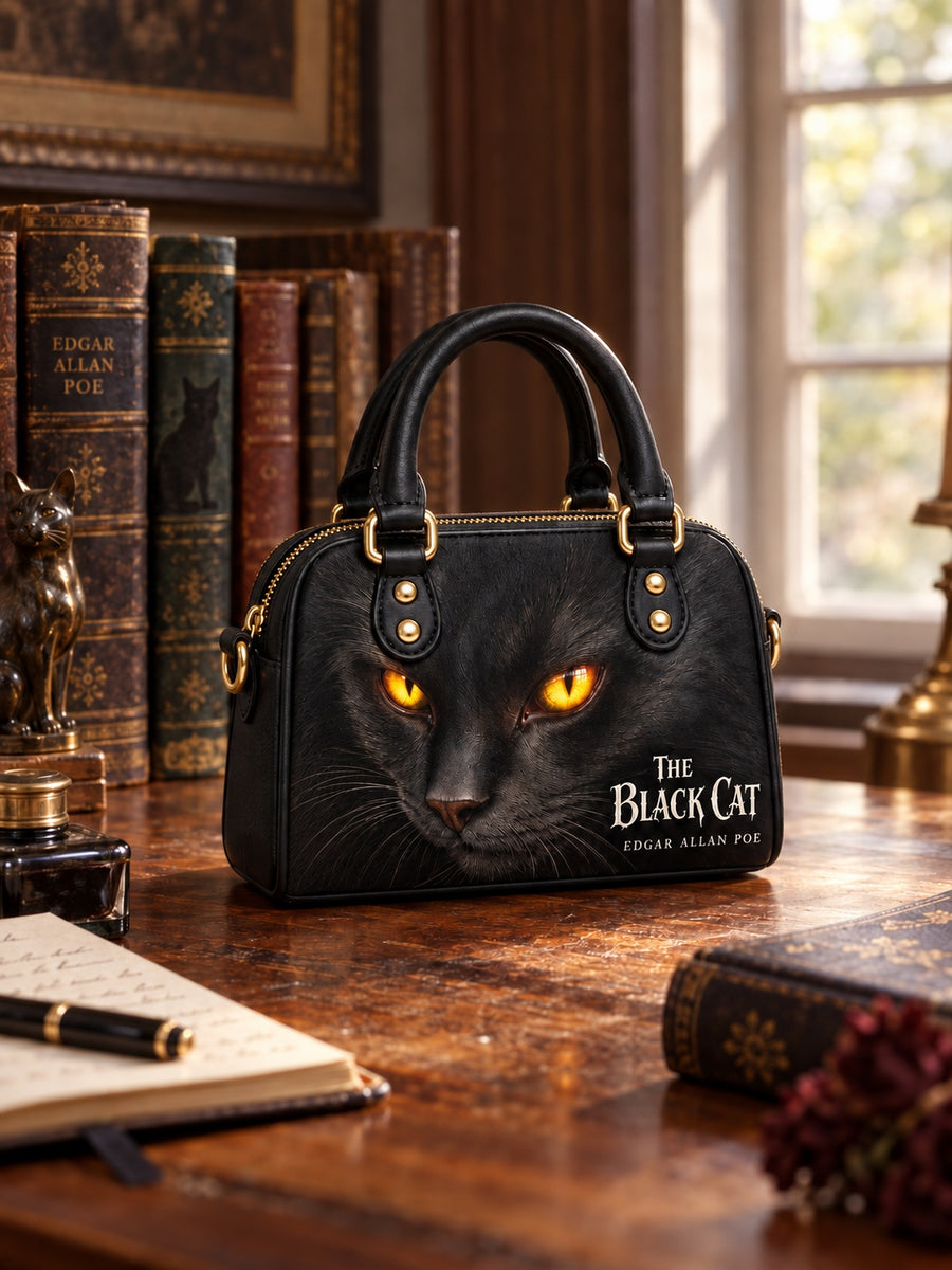 "The Black Cat" Mini Satchel