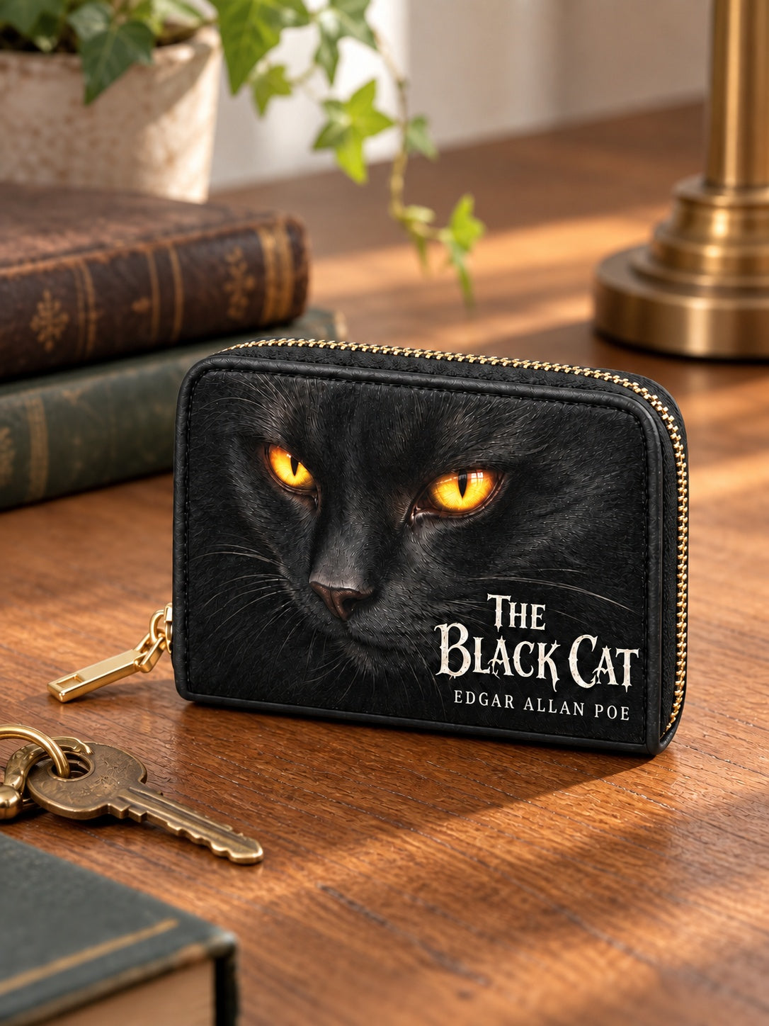 "The Black Cat" Mini Wallet