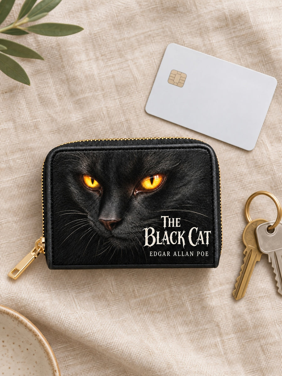 "The Black Cat" Mini Wallet