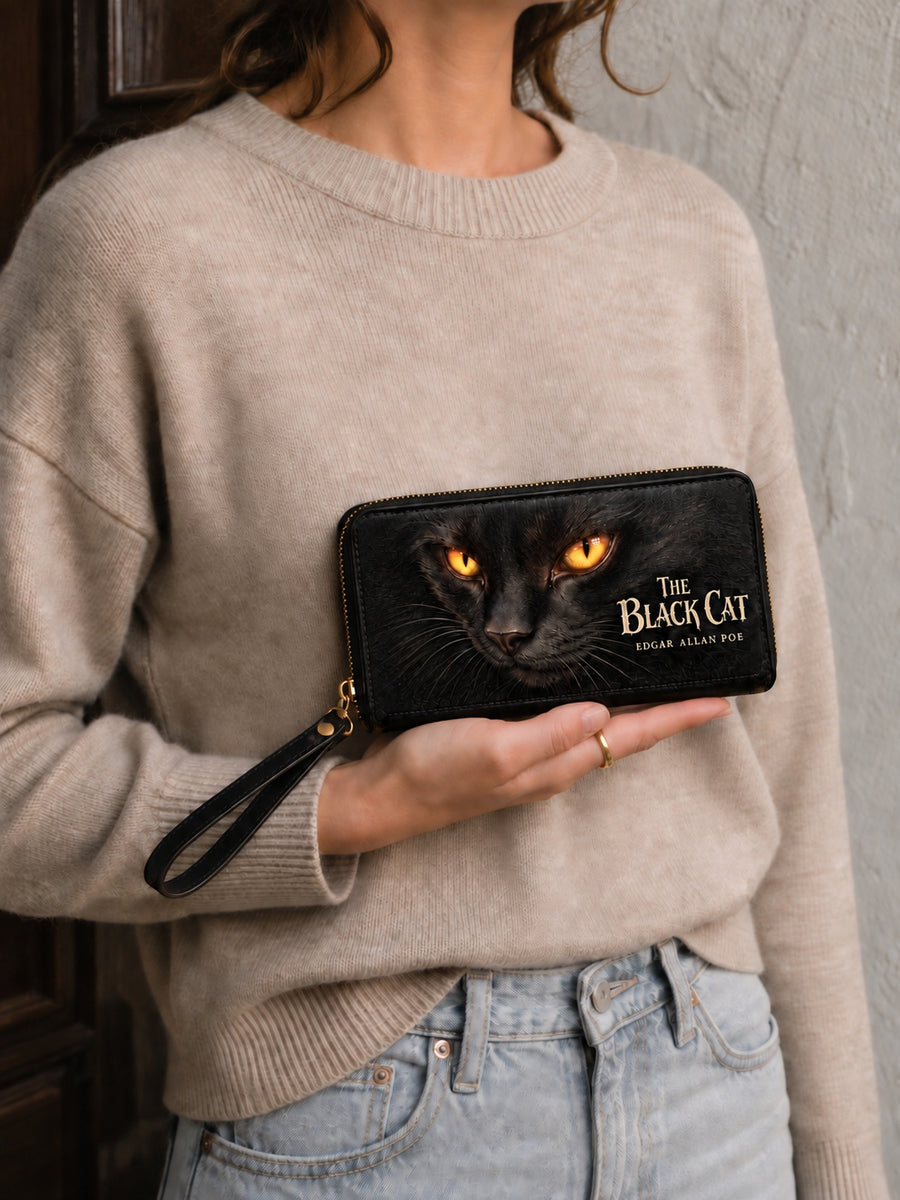 "The Black Cat" Wallet