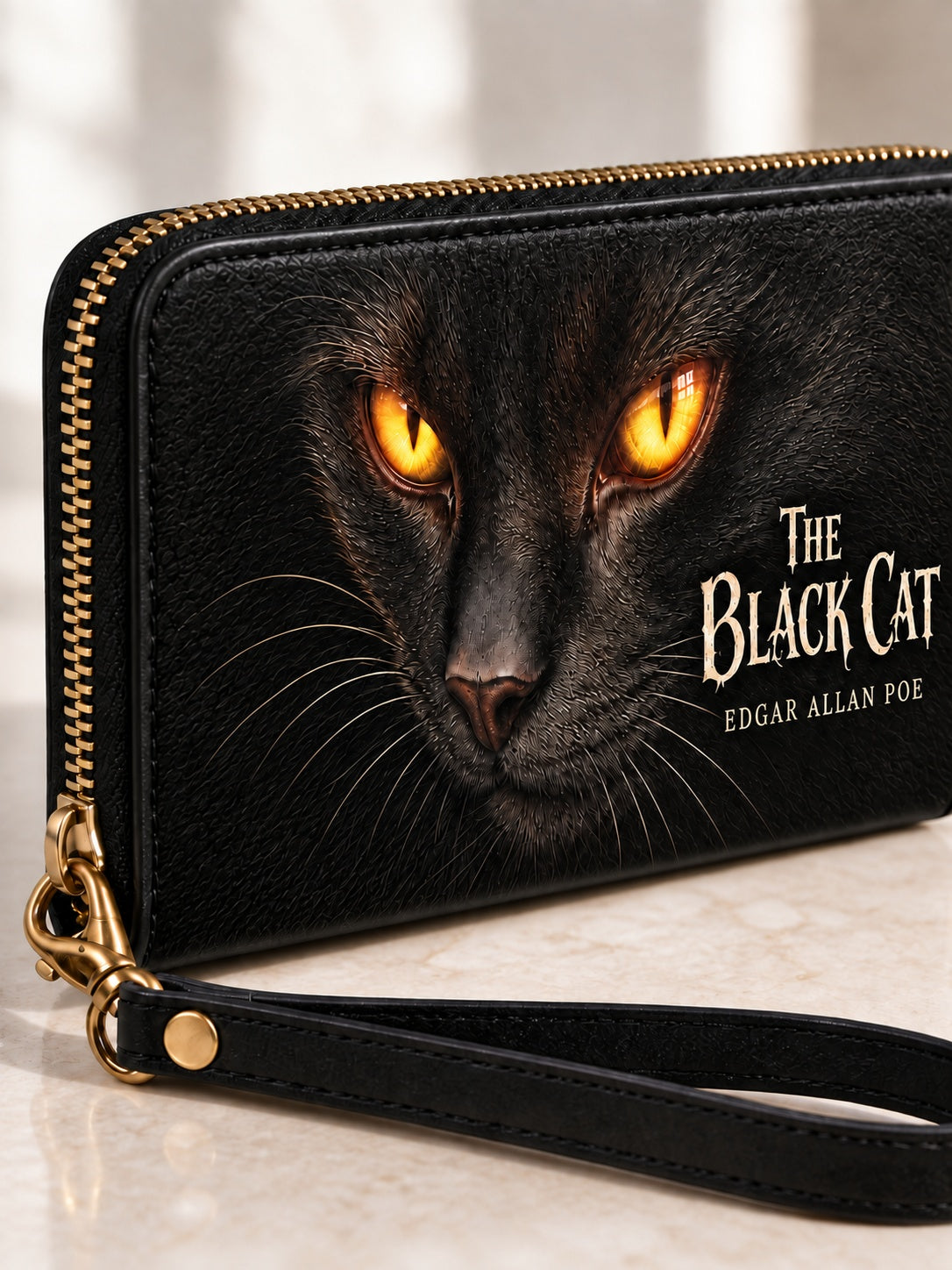 "The Black Cat" Wallet