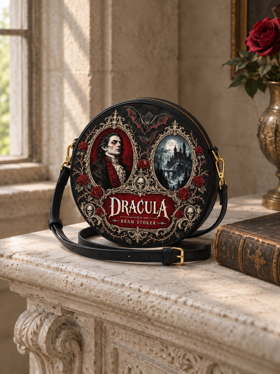 "The Dracula" Circle Crossbody Bag