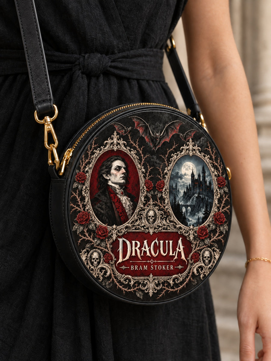 "The Dracula" Circle Crossbody Bag
