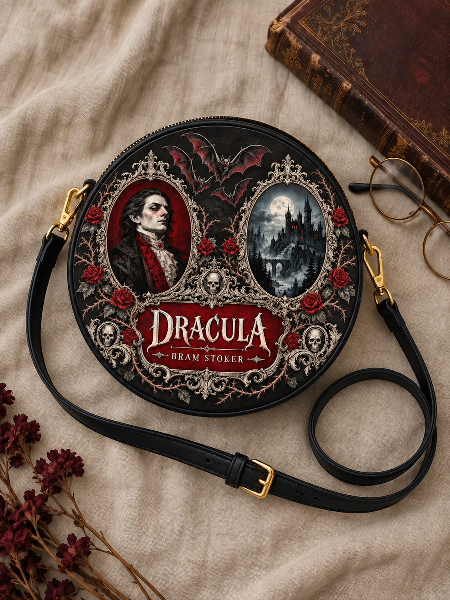 "The Dracula" Circle Crossbody Bag