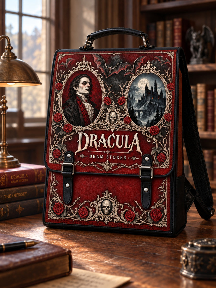 "The Dracula" Leather Backpack