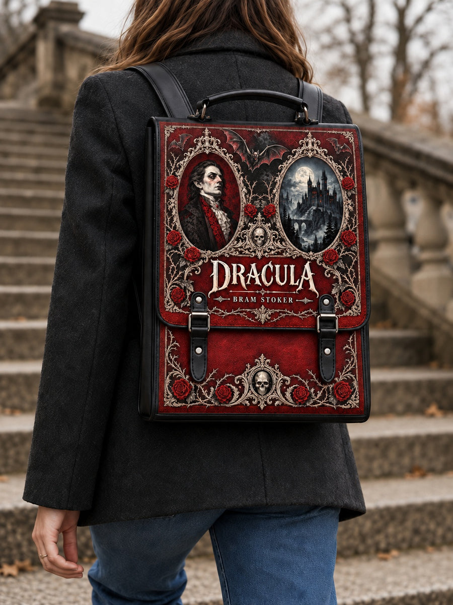 "The Dracula" Leather Backpack