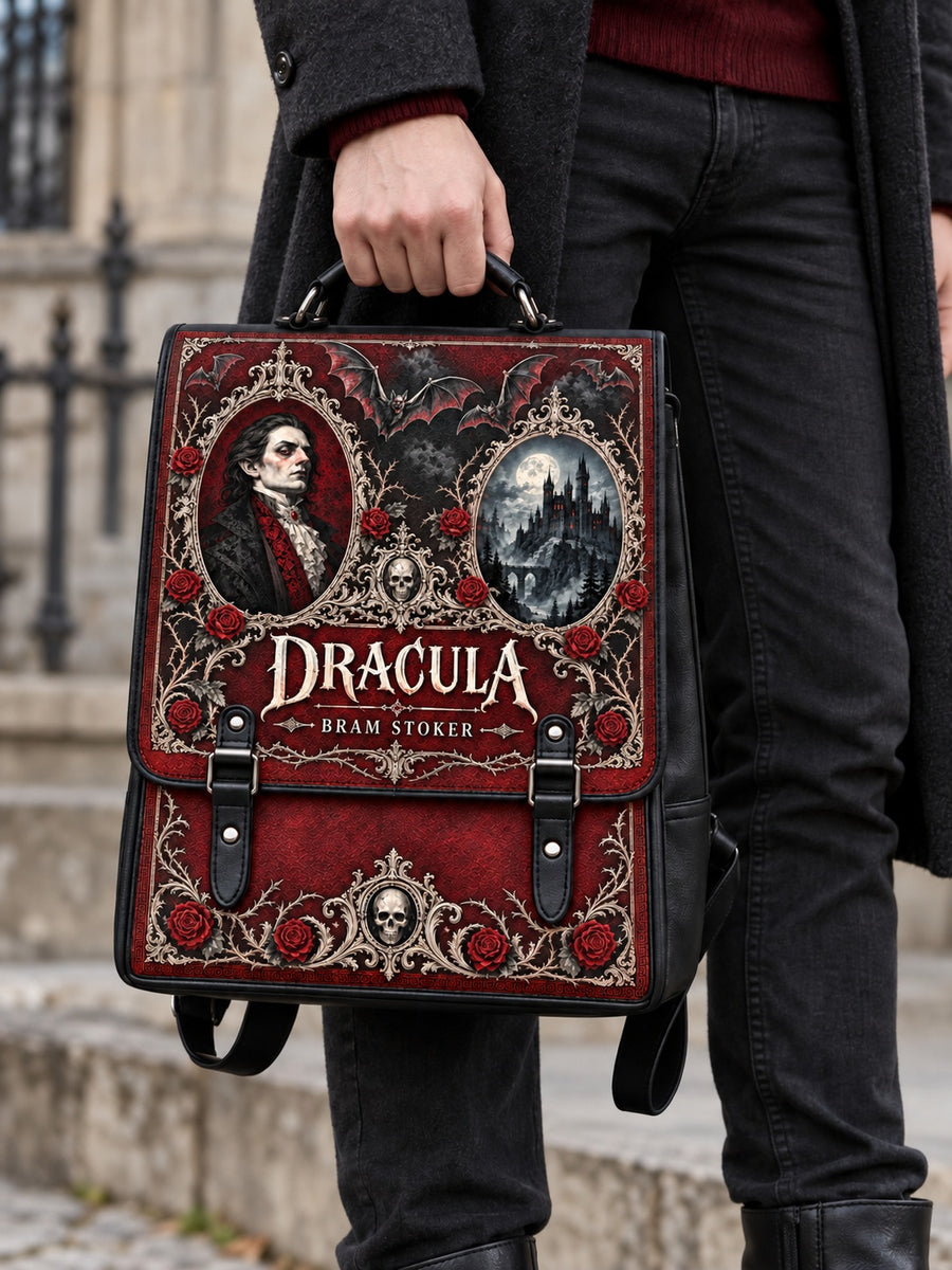 "The Dracula" Leather Backpack