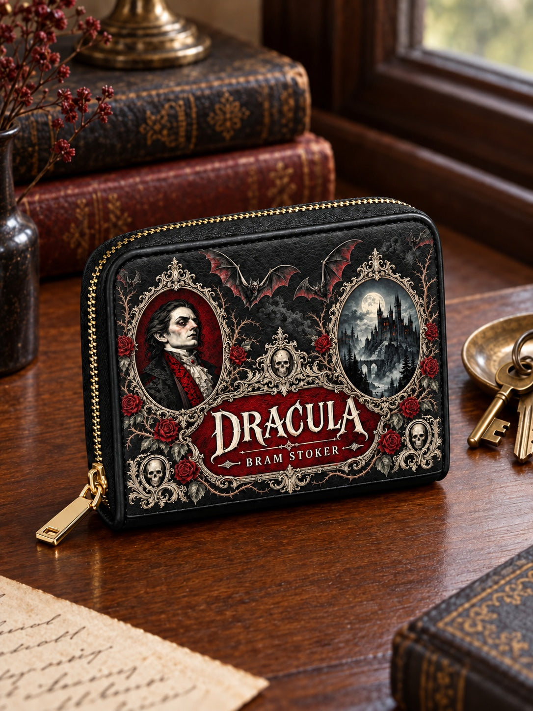 "The Dracula" Mini Wallet