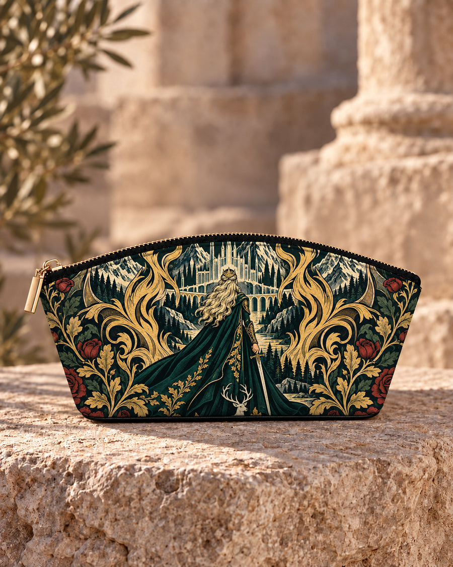 "The Fire Queen" White Stag Eclipse Makeup Bag