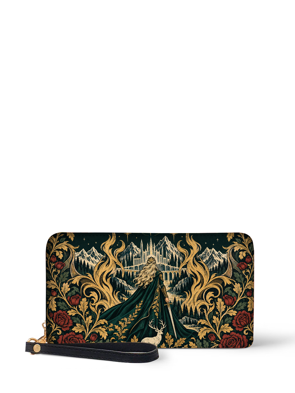"The Fire Queen" White Stag Long Wallet