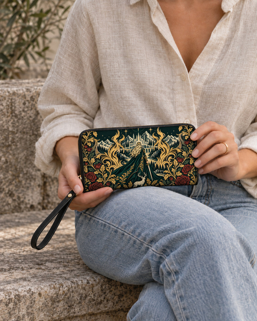 "The Fire Queen" White Stag Long Wallet