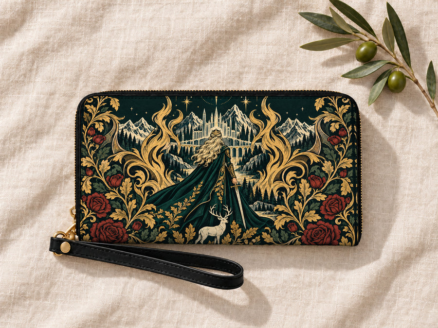 "The Fire Queen" White Stag Long Wallet