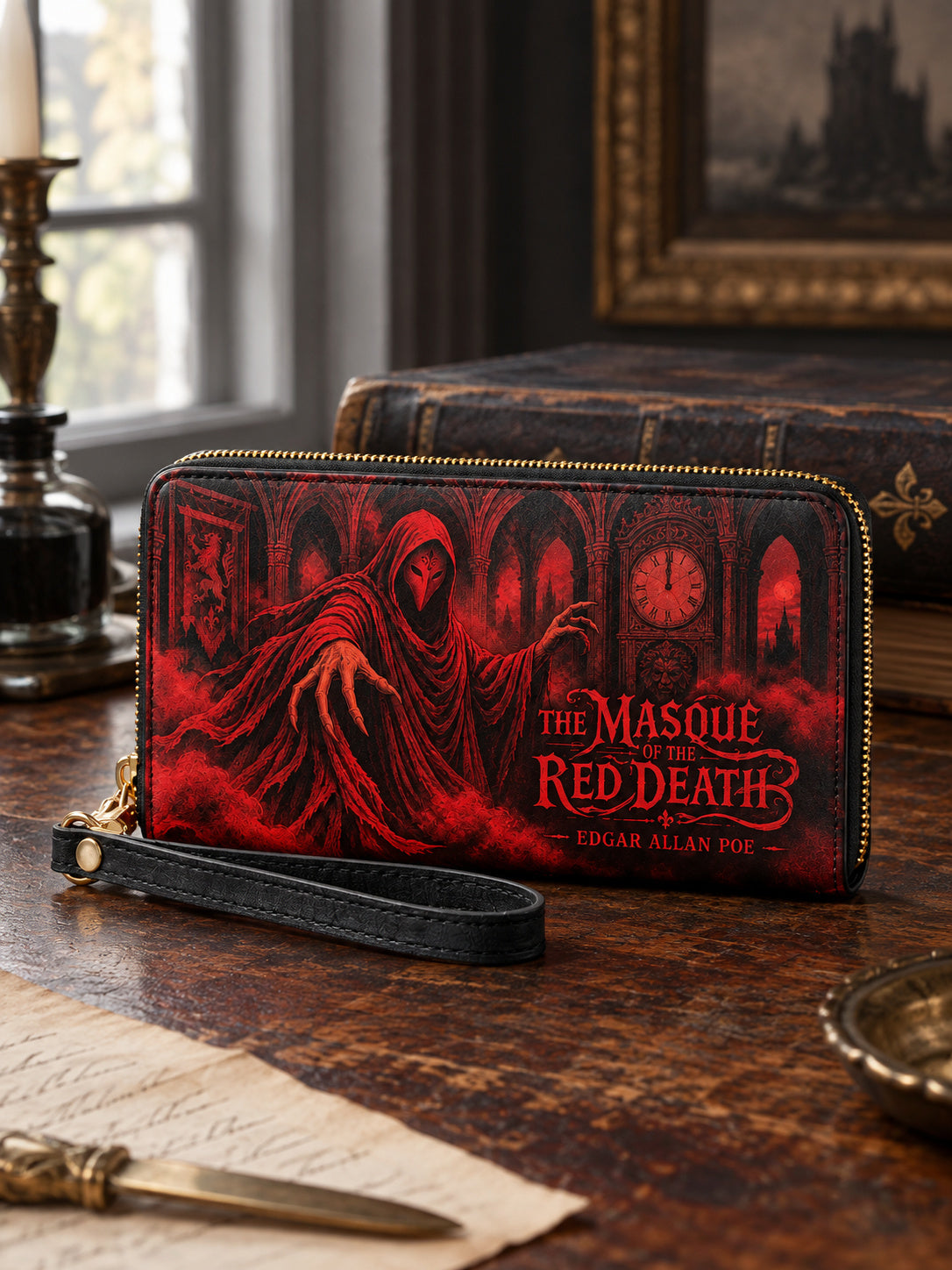 "The Masque Of The Red Death" Wallet