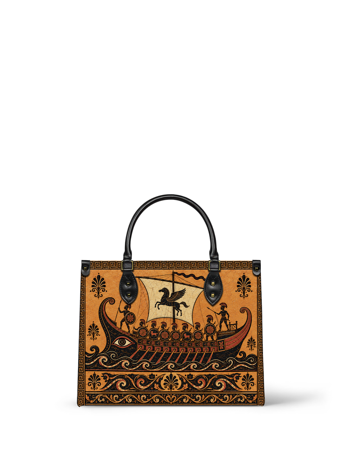 "The Odyssey" Art Edition Leather Handbag