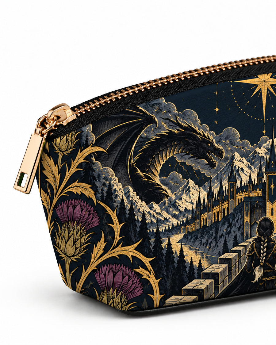 "The Parapet" Starlit Dragons Eclipse Makeup Bag