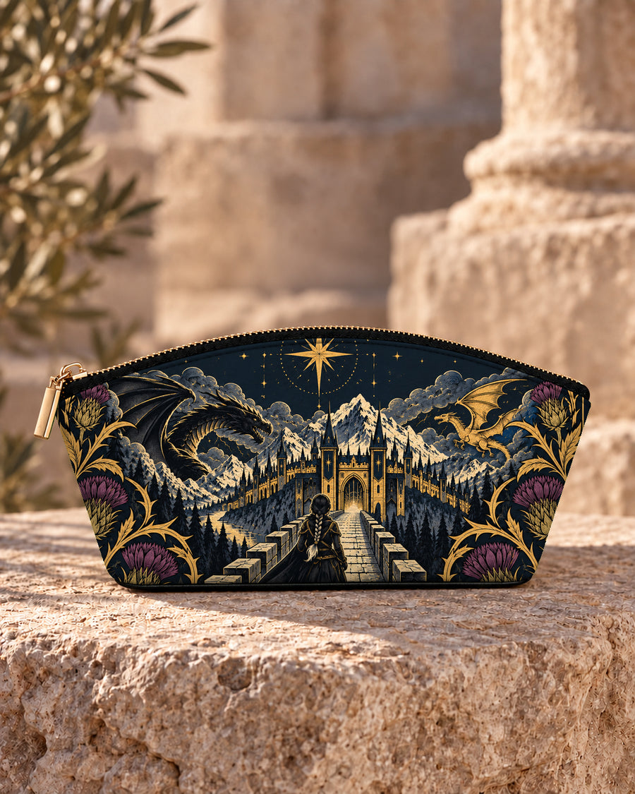 "The Parapet" Starlit Dragons Eclipse Makeup Bag