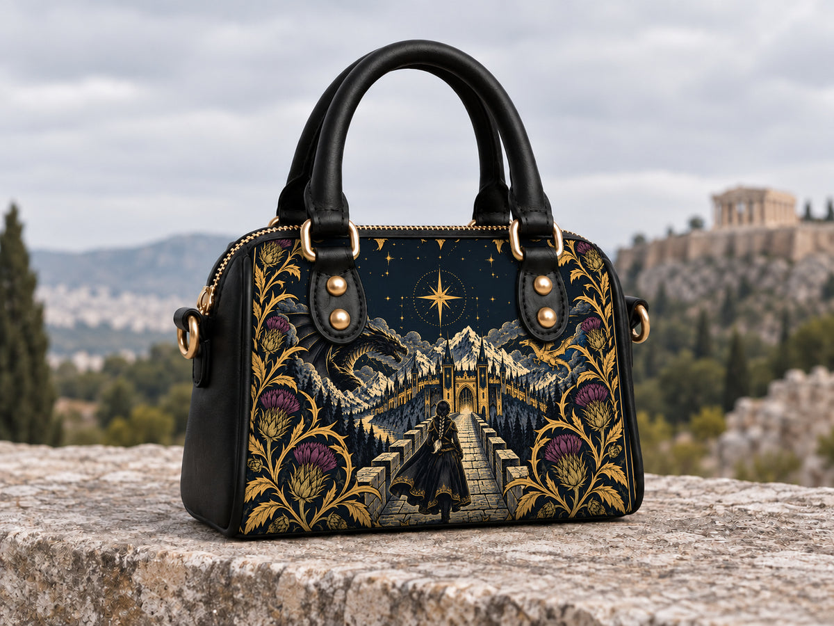 "The Parapet" Starlit Dragons Mini Satchel