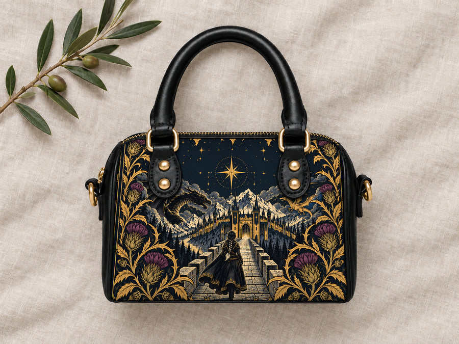 "The Parapet" Starlit Dragons Mini Satchel