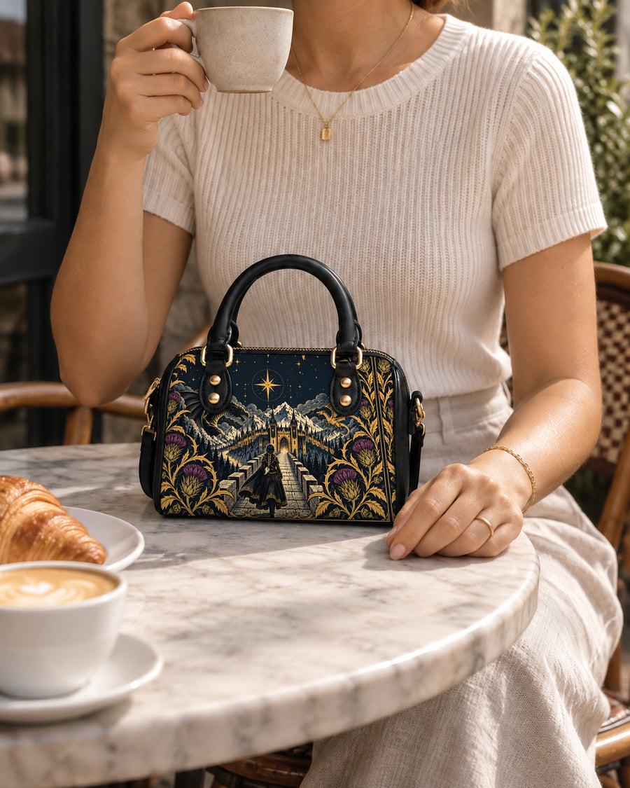 "The Parapet" Starlit Dragons Mini Satchel