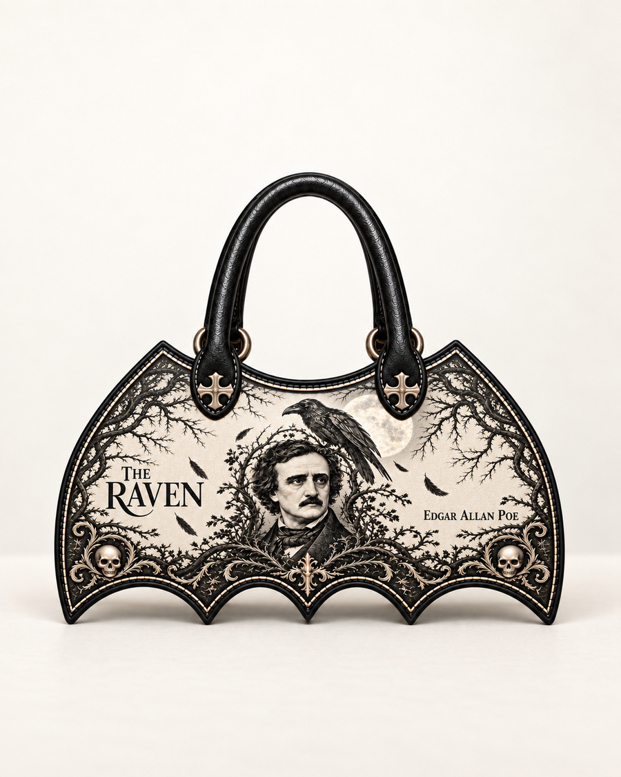 "The Raven" Bat Wing Handbag