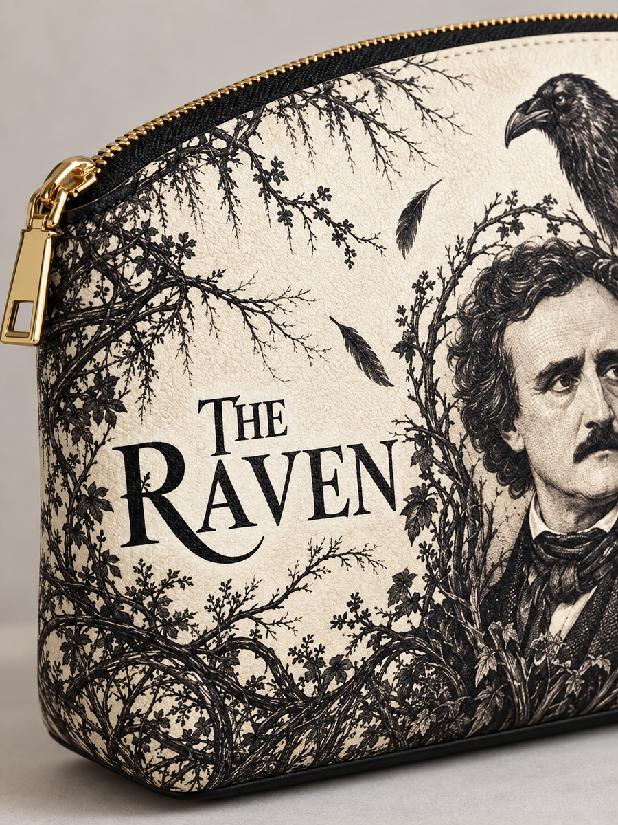 "The Raven" Eclipse Makeup Bag