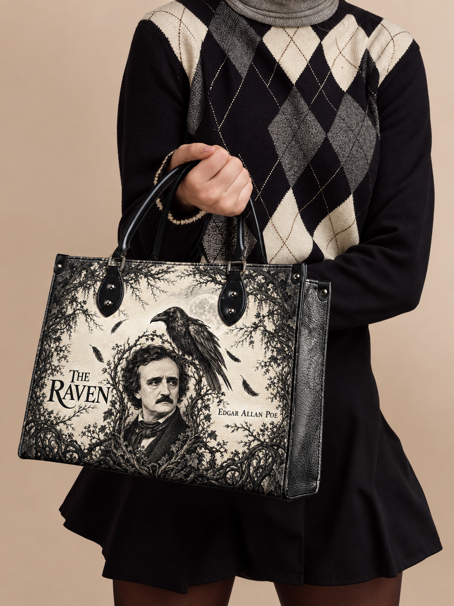 "The Raven" Leather Handbag